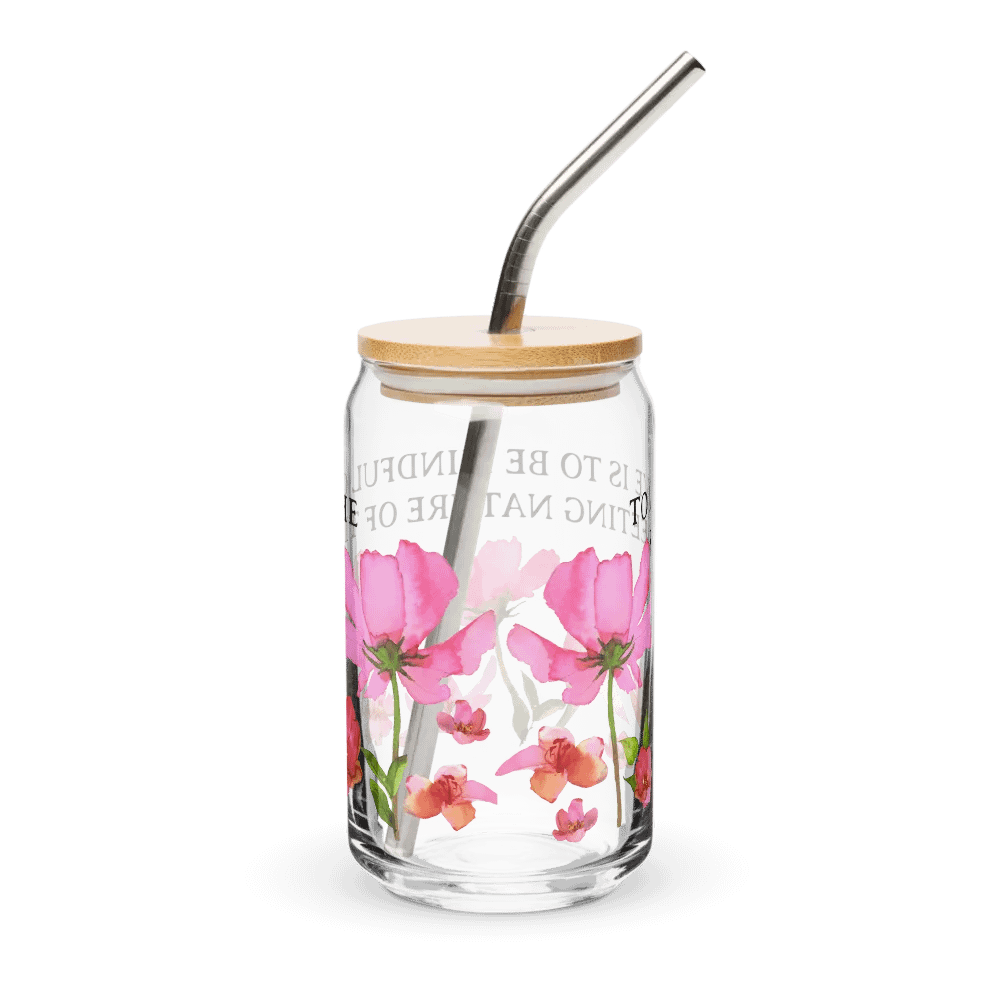 Seneca Quote Can-Shaped Glass product image (2)