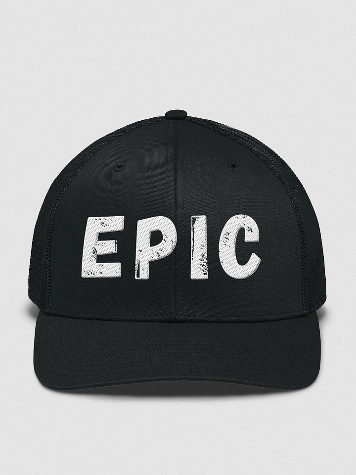 Epic Trucker Hat - White Text product image (1)