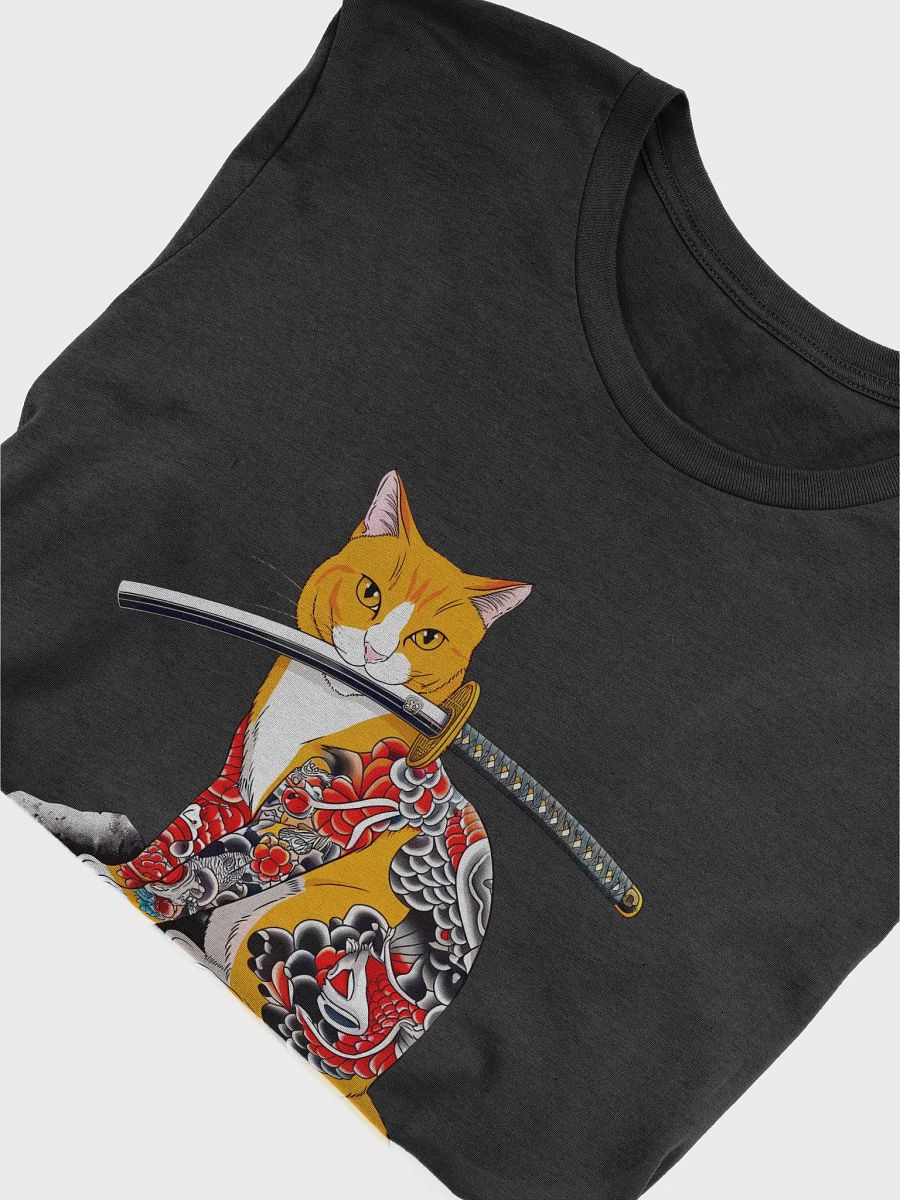 Ginger Samurai Cat T-Shirt product image (5)