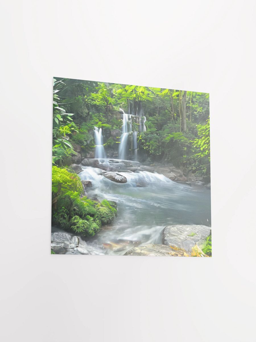 Tranquil Cascades Matte Poster product image (12)