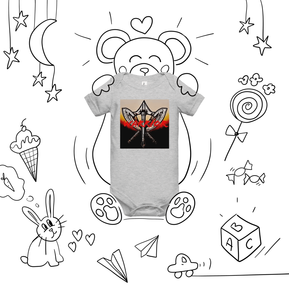 Warrior's Crest Baby Onesie product image (46)