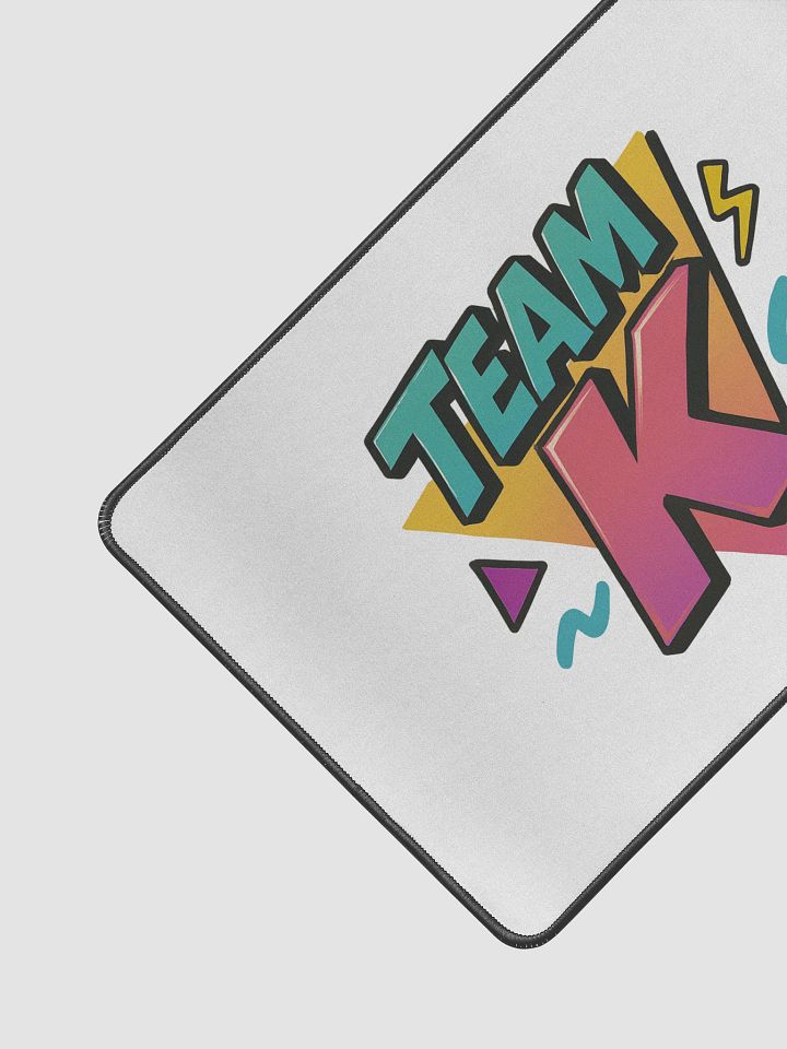 Team K 1990's Desk Mat 12" x 18" product image (2)