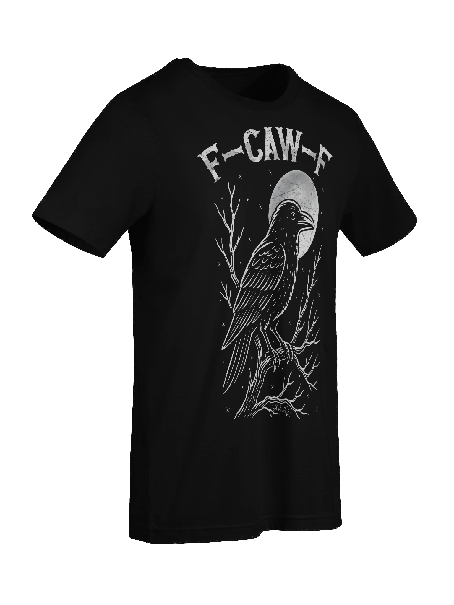 F-CAW-F Moon Unisex T-Shirt product image (8)