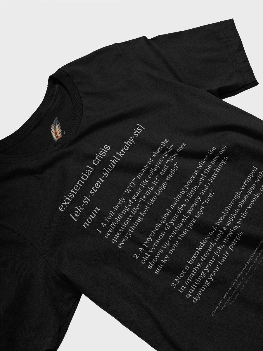 Existential Crisis Definition Shirt – Funny Neurodivergent Gift, Mental Health Humor Tee for Women product image (3)