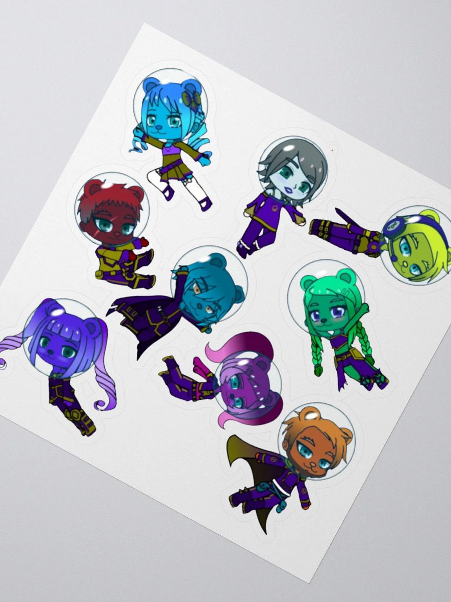 The Shadow Bears - Floating! Sticker product image (2)