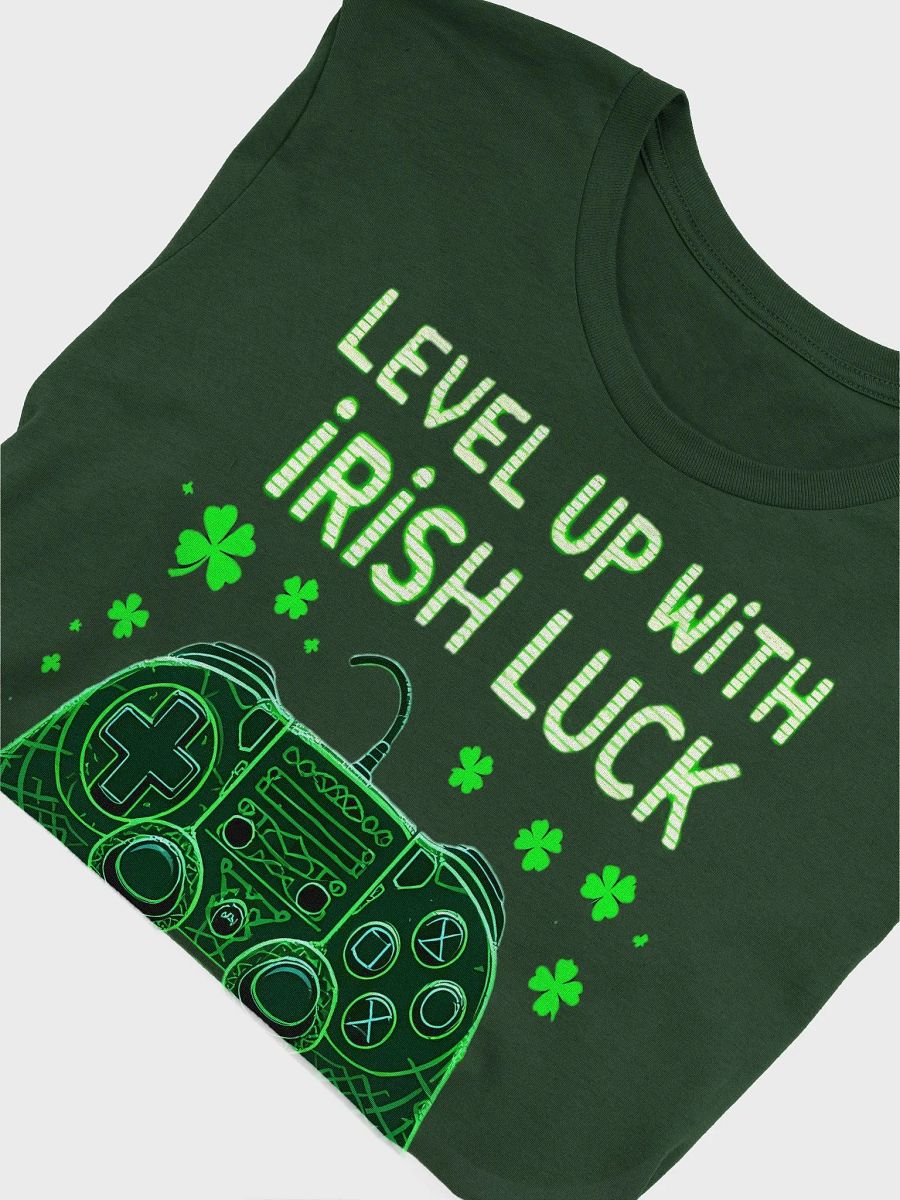 Level Up with Irish Luck | St. Patrick’s Day Gaming T-Shirt for Gamers product image (33)