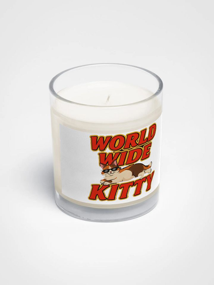 'WORLD WIDE KITTY Soy Wax Candle product image (2)