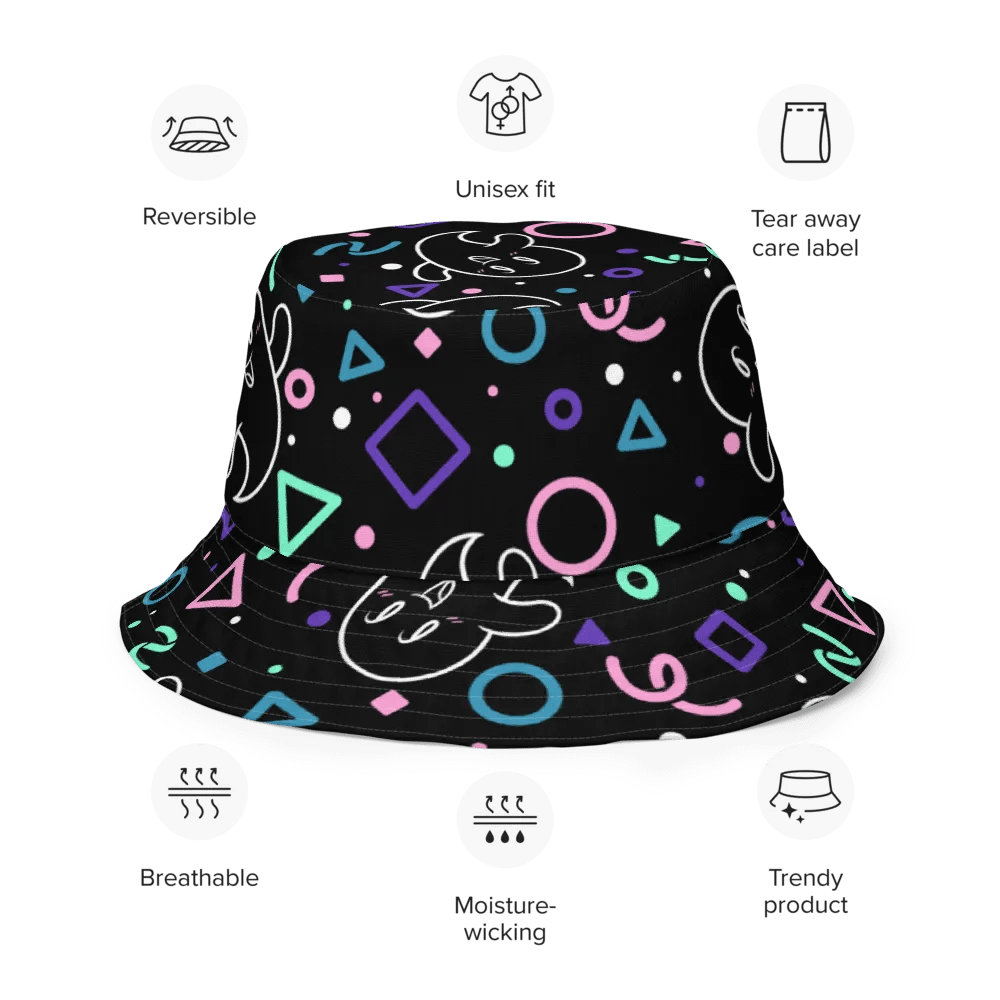 90s Arcade Reversible Bucket Hat product image (10)
