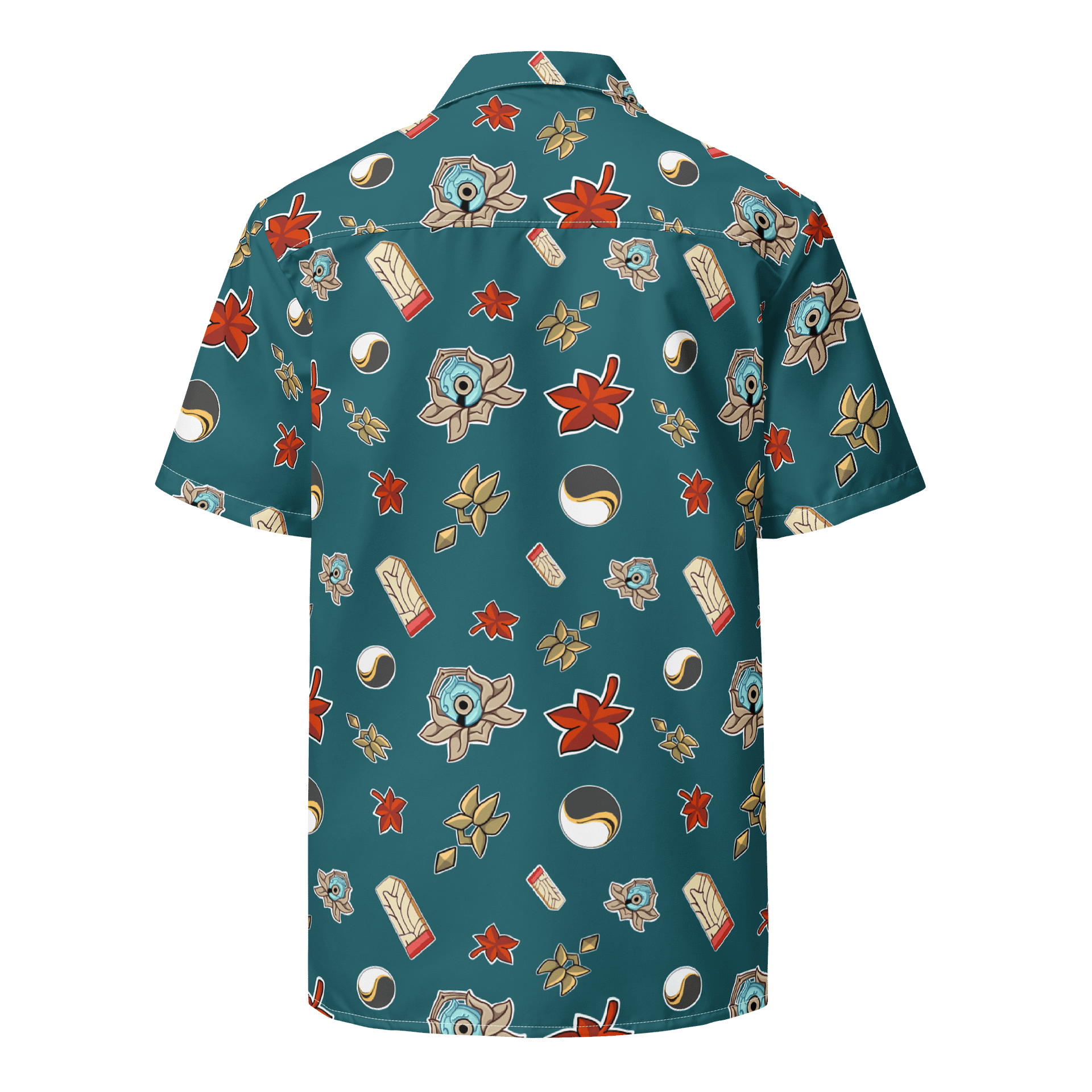 Dan Heng Pattern Button Down Shirt product image (2)