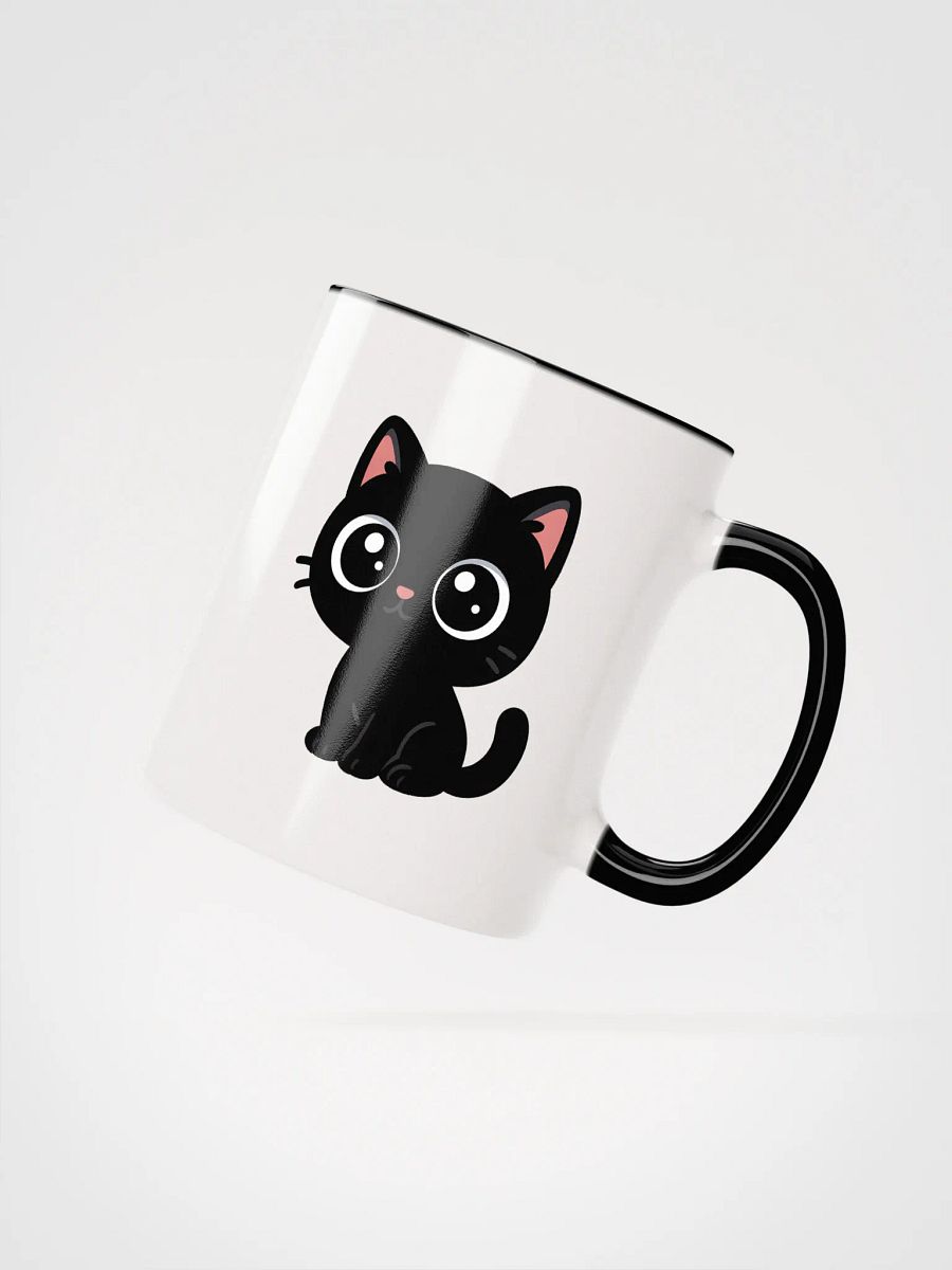 Cute Black Cat Mug product image (20)