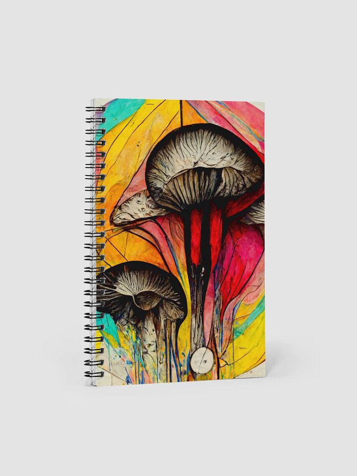 Psychedelic Mushroom Dreams Spiral Notebook product image (1)