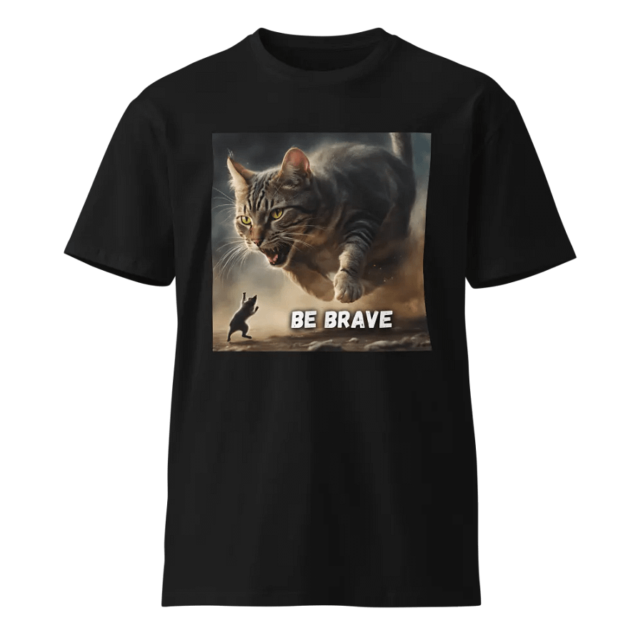 David vs. Goliath: Be Brave Unisex Premium T-Shirt product image (1)