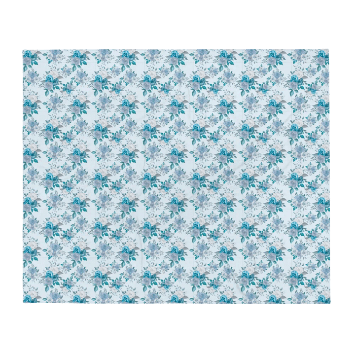 Blue Roses Blanket product image (1)