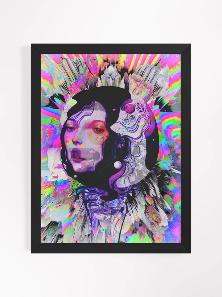 Crystalline Planet // Framed Art product image (1)