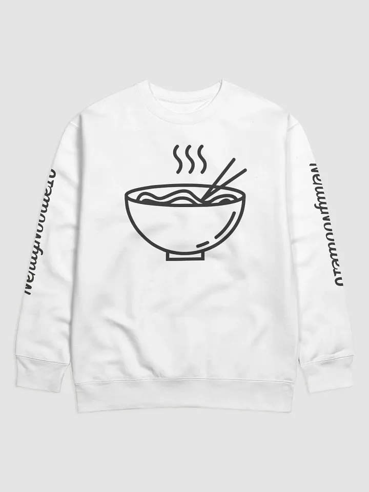 Ramen Bowl Long Sleeve (White) product image (1)