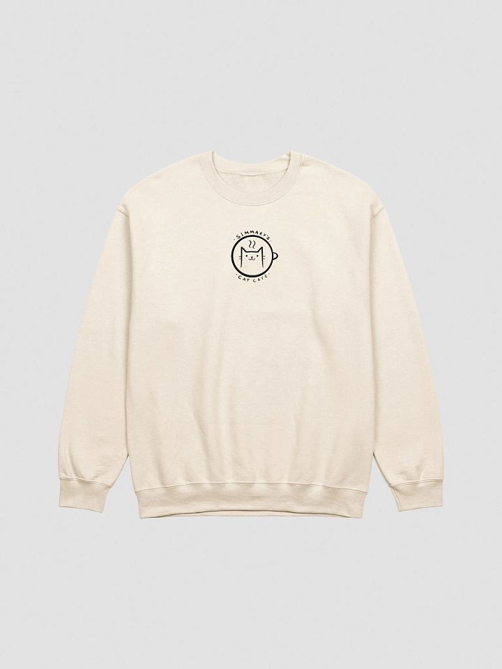 Simmary's Cat Café Embroidered Sweater product image (1)