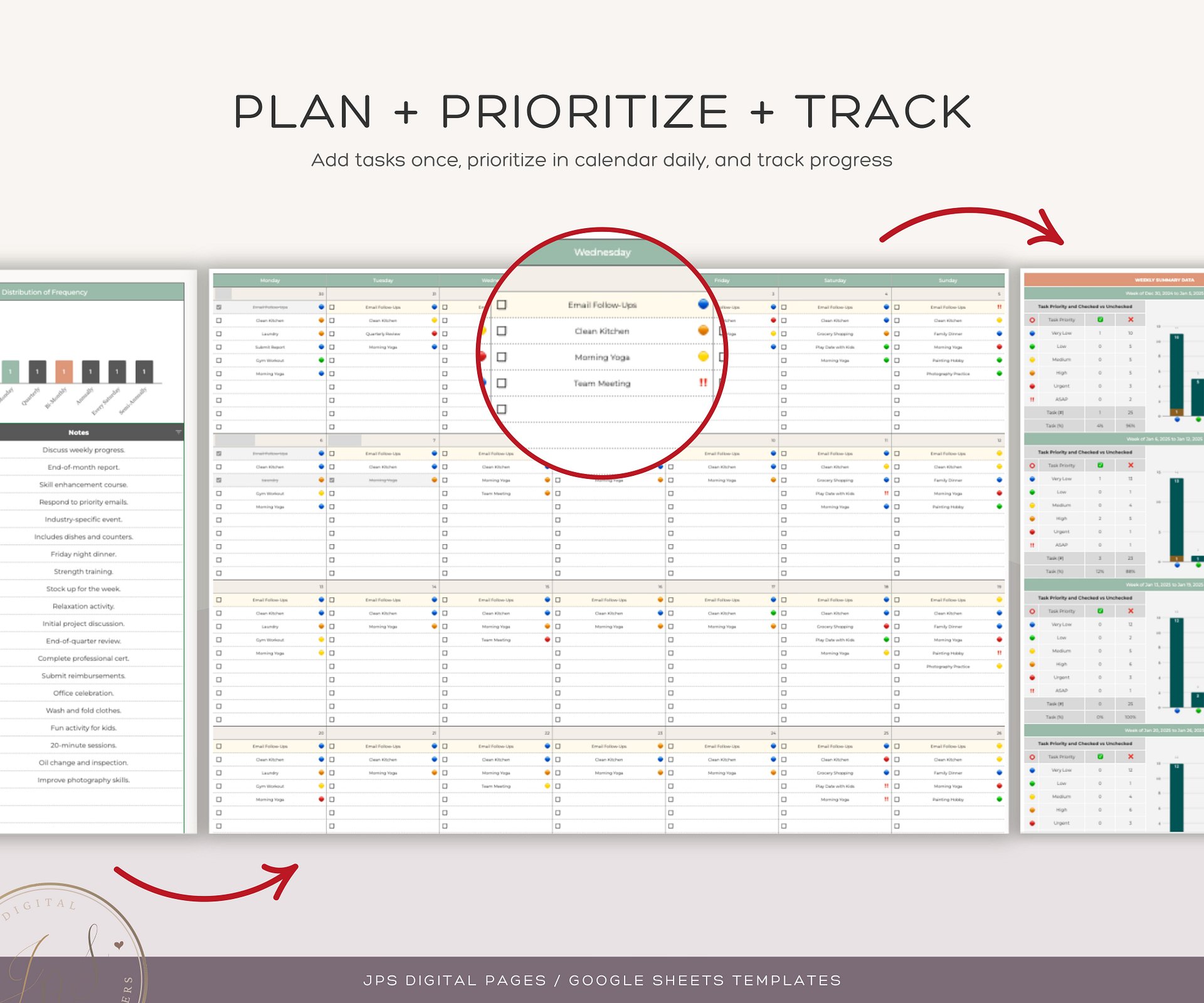 Home Maintenance Calendar, Google Sheets Template product image (7)