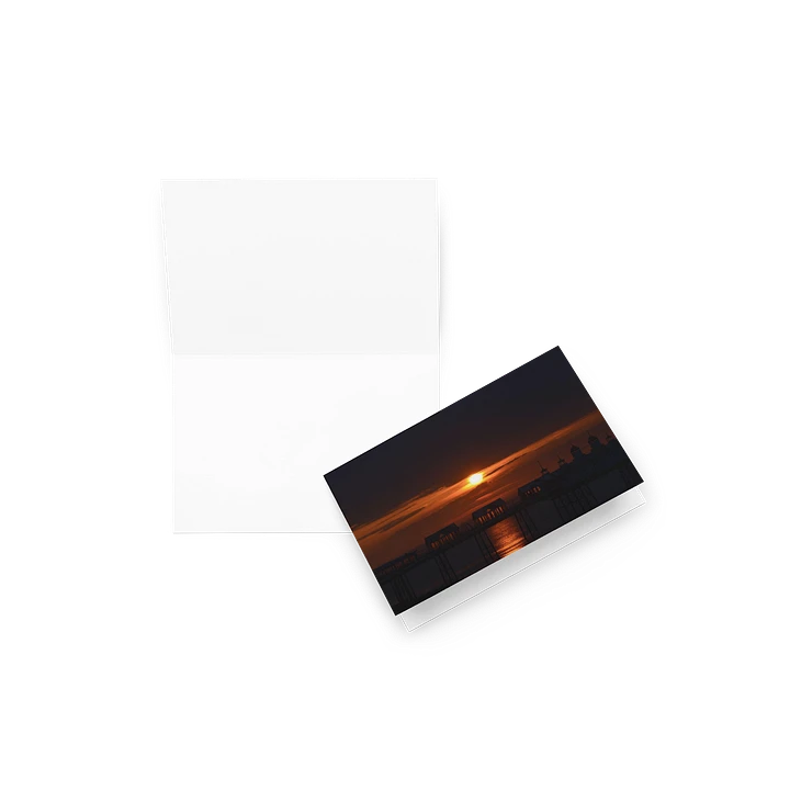 British Pier Early Sunrise (Greeting Card) product image (4)