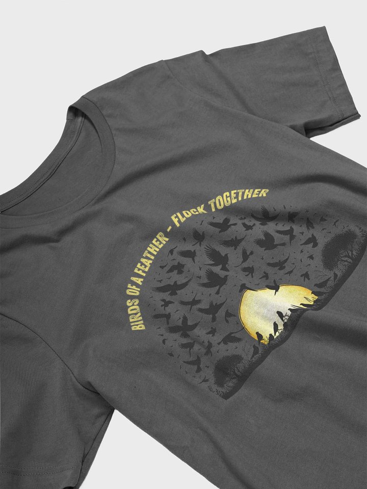 Birds of a Feather Graphic T-Shirt - Dark Feather product image (2)