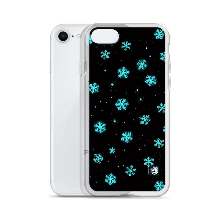 Snowflake Symphony iPhone Clear Case product image (51)
