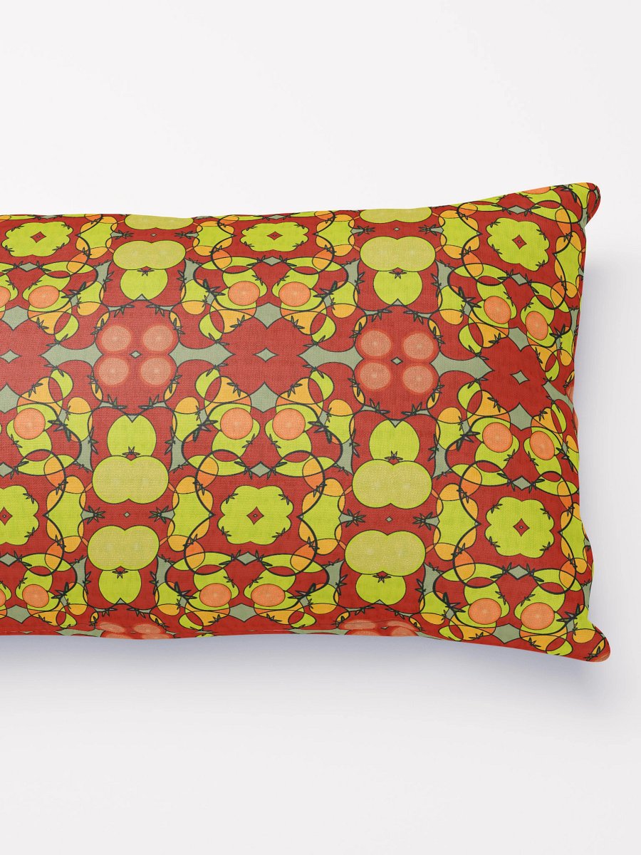 Tomato Glow – All-Over Print Decorative Pillow product image (2)
