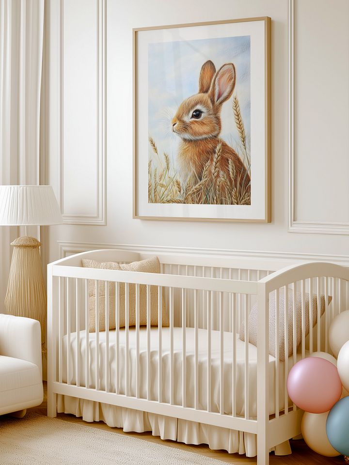 Woodland Rabbit in the Farm Fields product image (1)