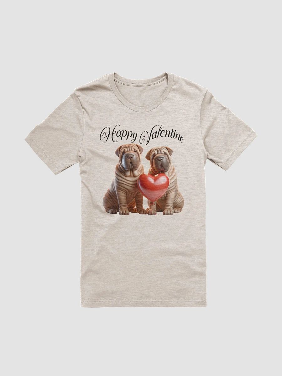 Romantic Valentine Shar Pei T-shirt product image (2)