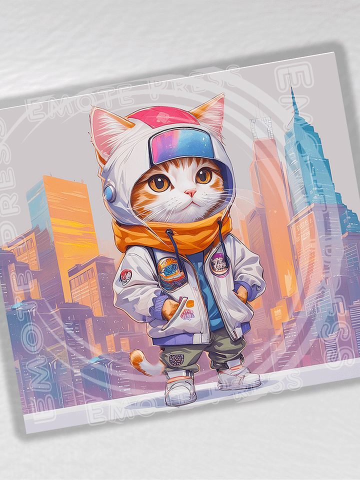 Cute City Kitty 20 oz Stainless Steel Tumbler - V4 product image (2)