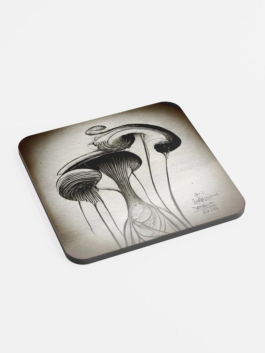 Mystical Mushroom Glossed Coaster product image (2)