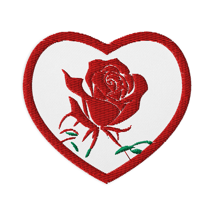 Rose heart Patch product image (1)