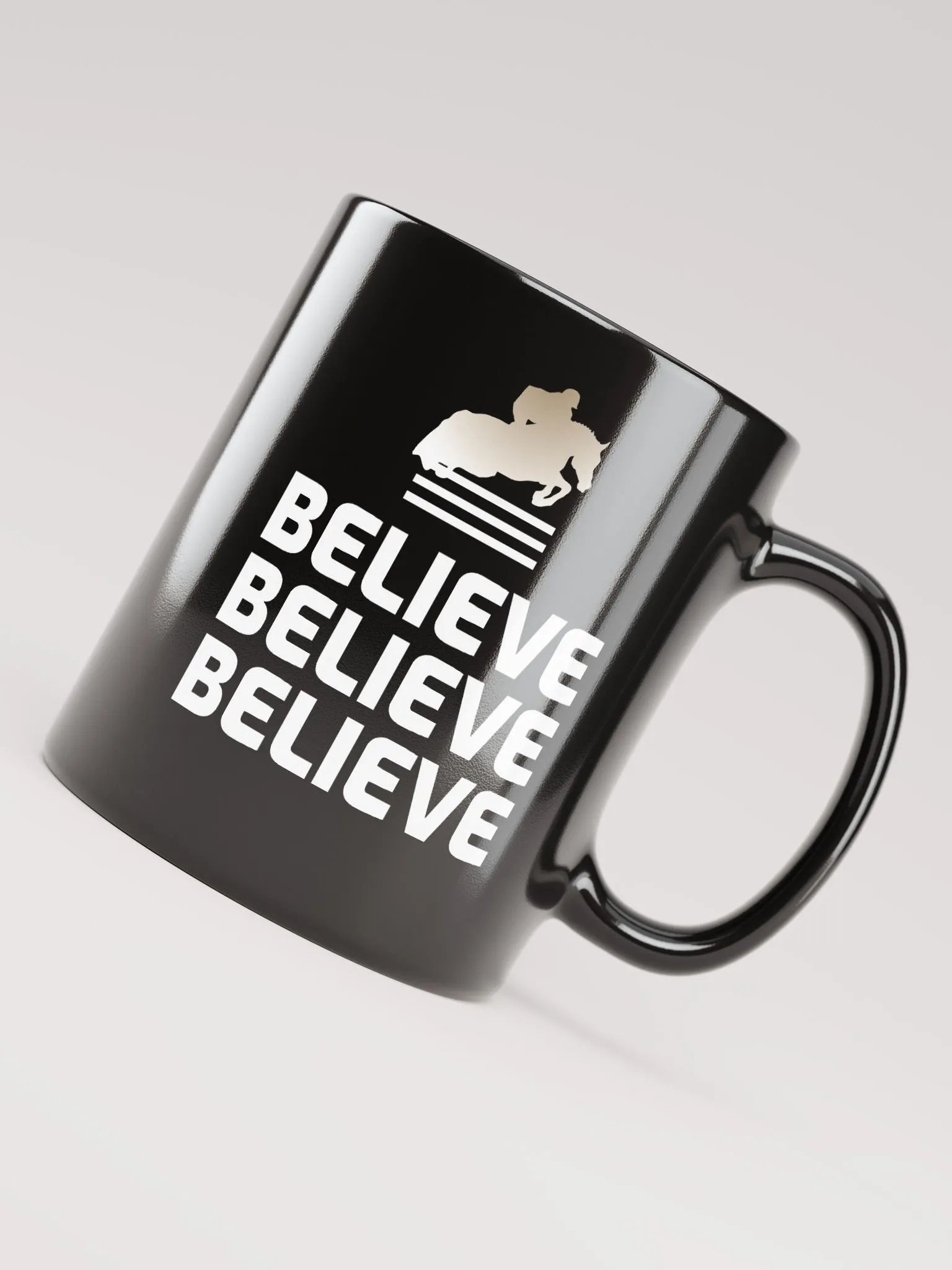 Believe Show Jumping-Themed Mug product image (4)