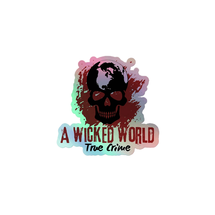A Wicked World Kiss-Cut Holographic Sticker Sheet product image (1)