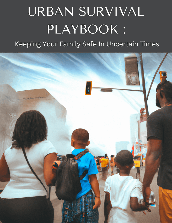 Urban Survival PlayBook: Keeping Your Family Safe During Uncertain Times product image (1)
