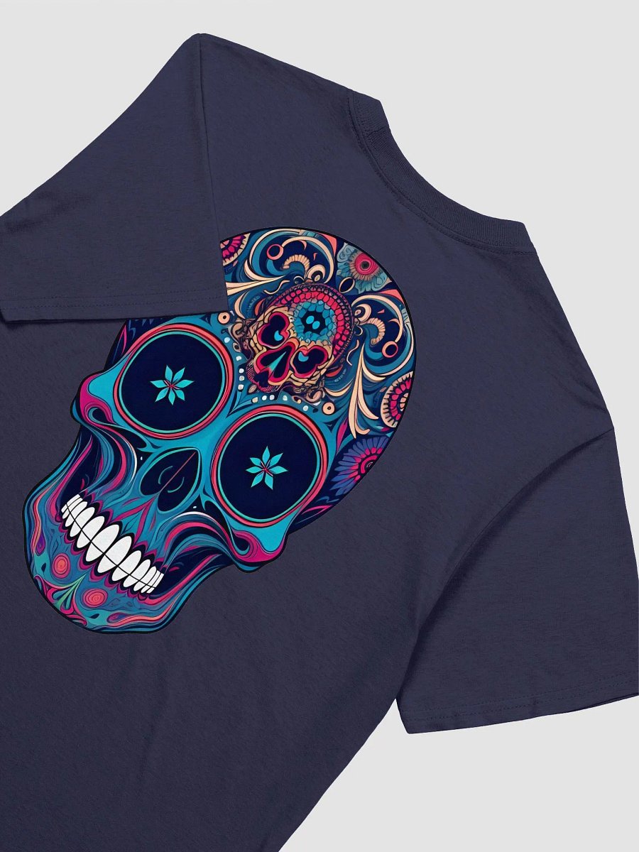 Vibrant Skull Rave Unisex T-Shirt product image (23)
