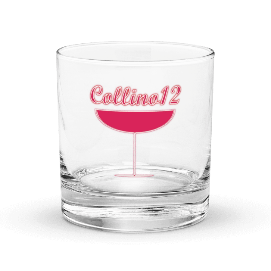 Collino12 Classic Logo Rocks Glass product image (1)