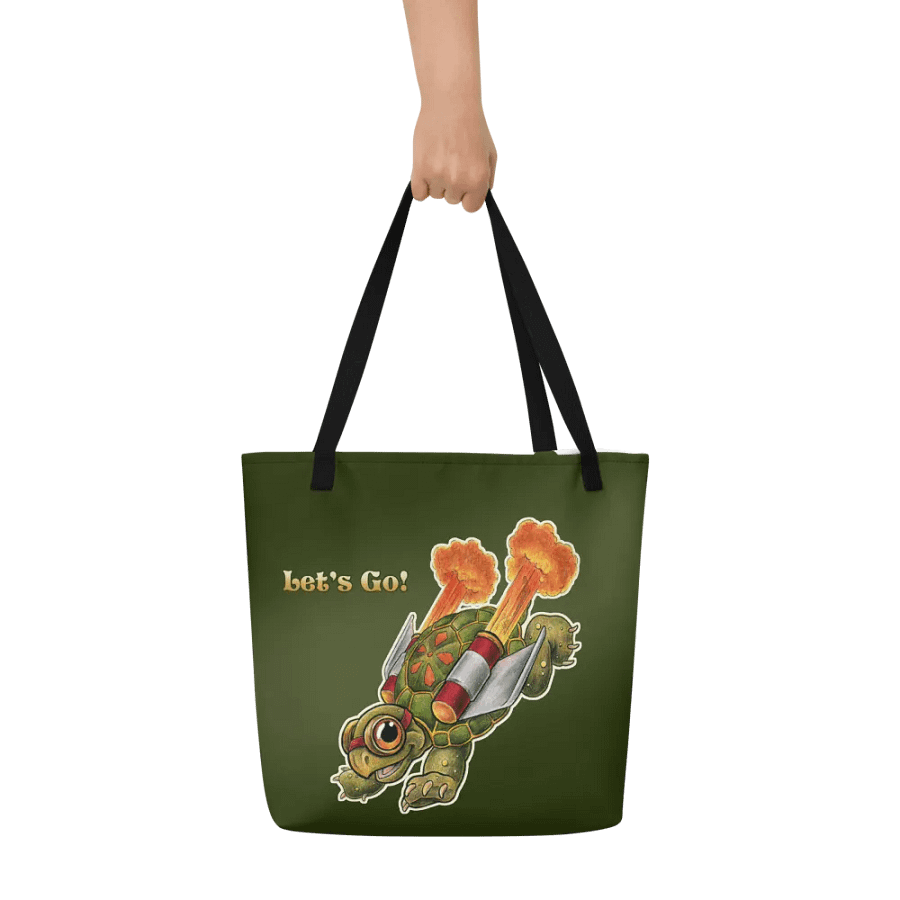 Jetpack Tortoise - SFA Adventure All-Over Tote product image (8)