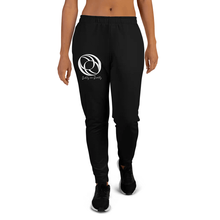 Women's Logo Joggers(Black) product image (2)