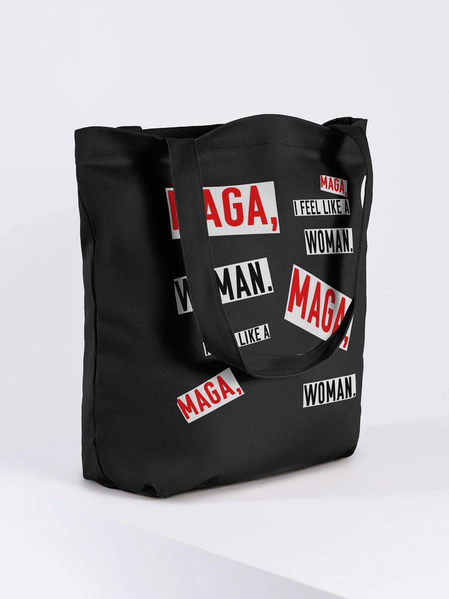"MAGA, I Feel Like a Woman" – Parody Whitney Official Tote Bag product image (4)