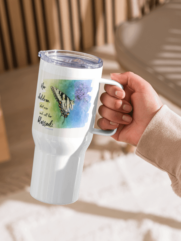 Call Her Blessed Butterfly Travel Mug product image (1)