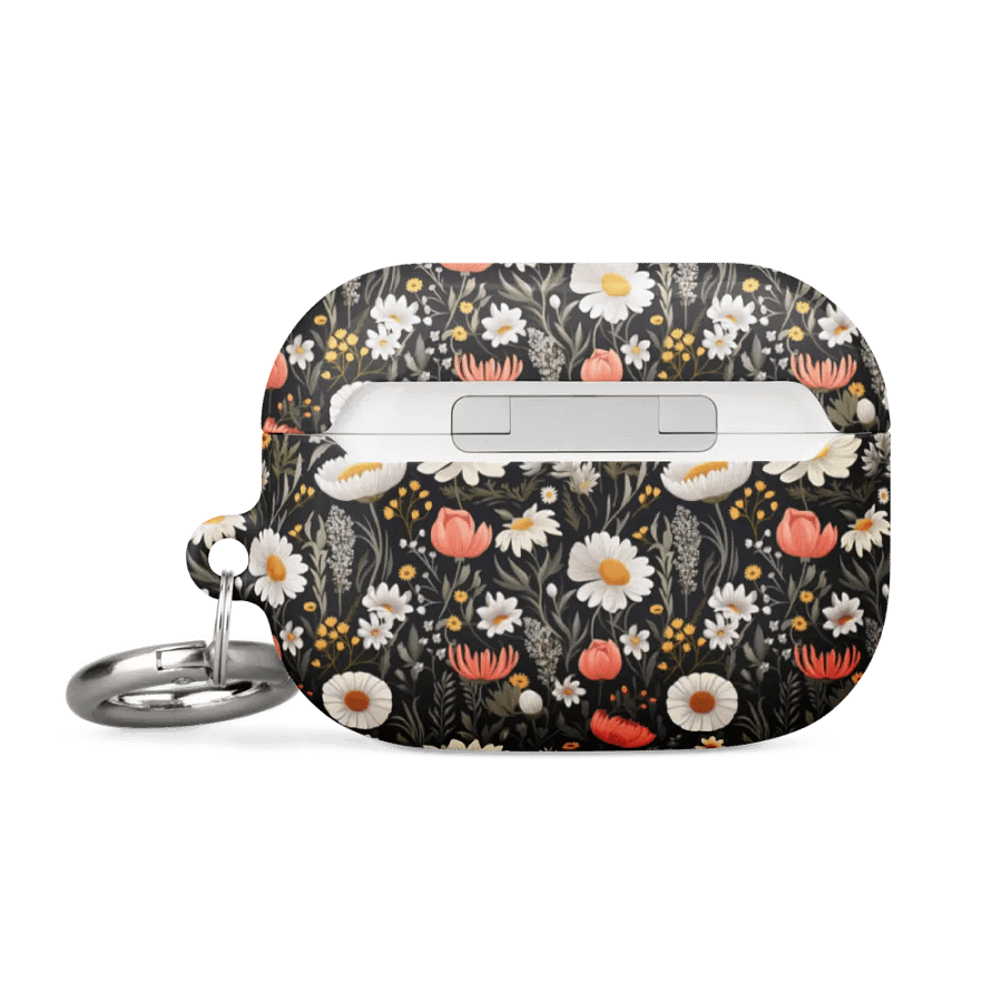 Blossom Elegance: Noir Garden All-Over Print AirPods® Case product image (3)