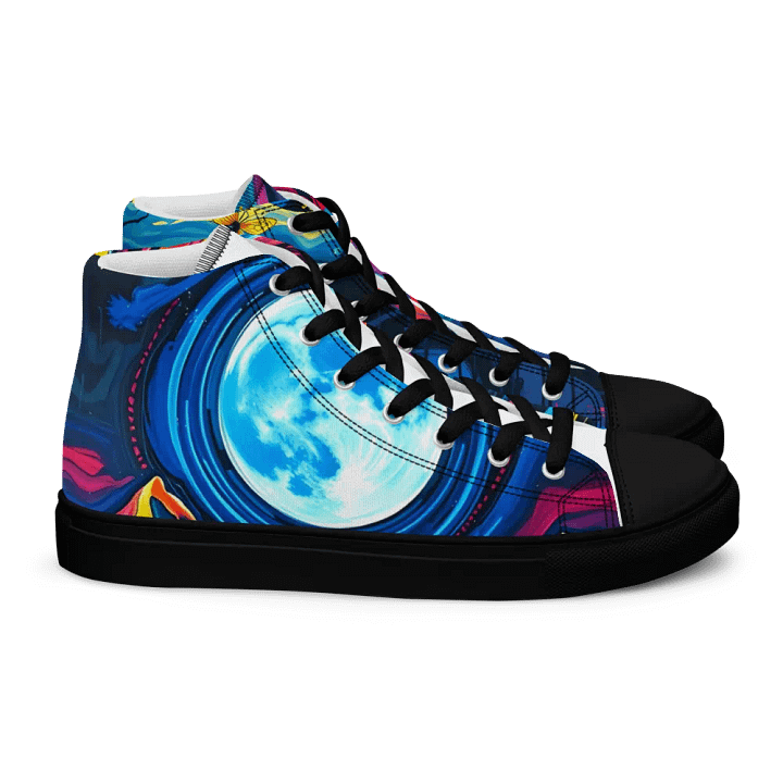 Dreamlike Cosmos High Top Shoes product image (2)