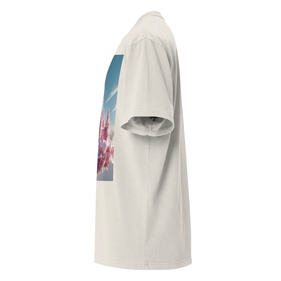 Enchanted Orchid Castle Oversized T-Shirt product image (5)