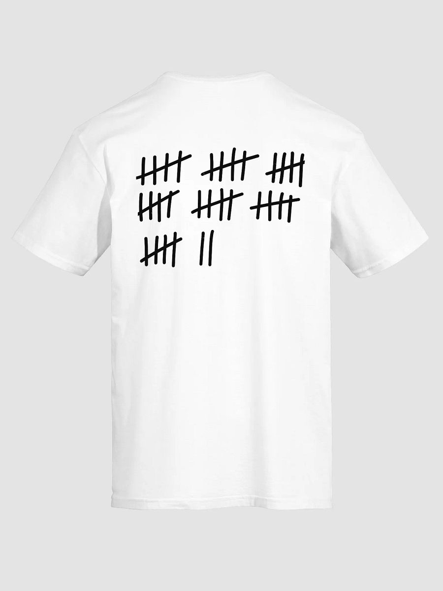 Tally Marks tee (black writing) product image (19)