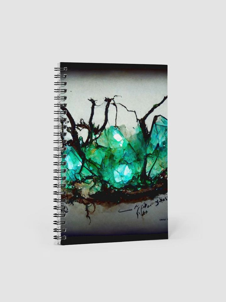 Crystalized Serenity Spiral Notebook product image (1)