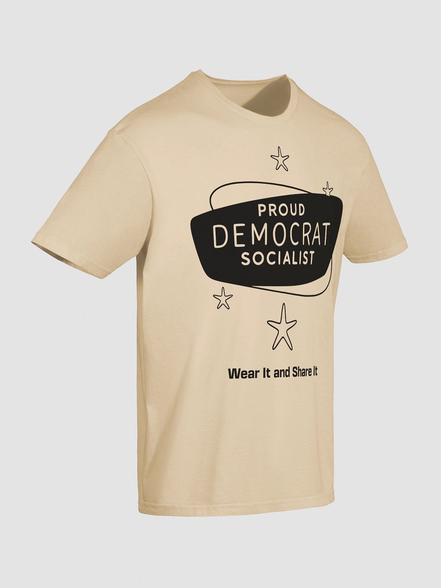 Proud Democrat Socialist Bold Identity Tee (B) product image (76)