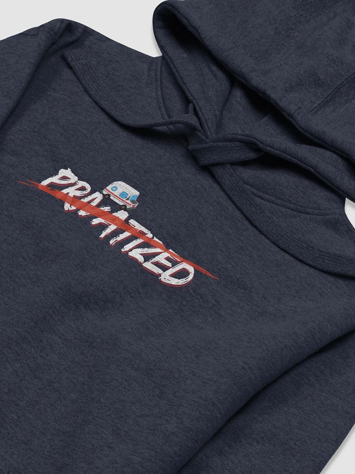 Express Male "No Privatization" Hoodie (DARK NAVY) product image (1)