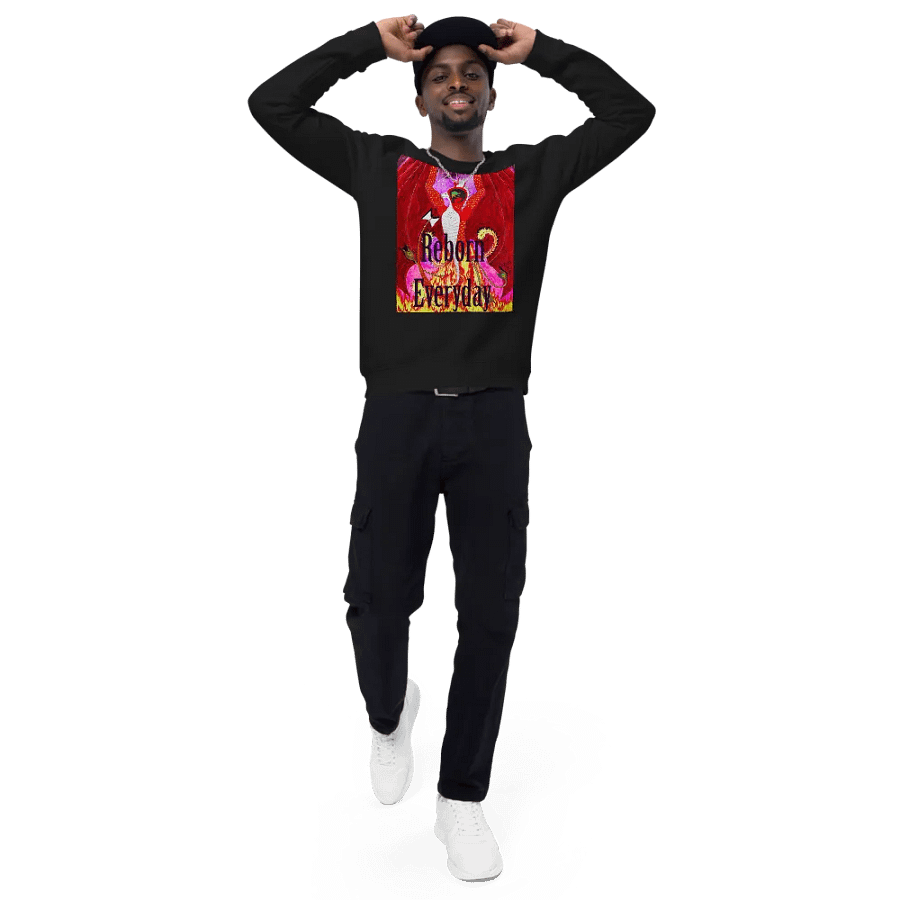 Reborn Everyday Dragon Raglan Sweatshirt product image (3)