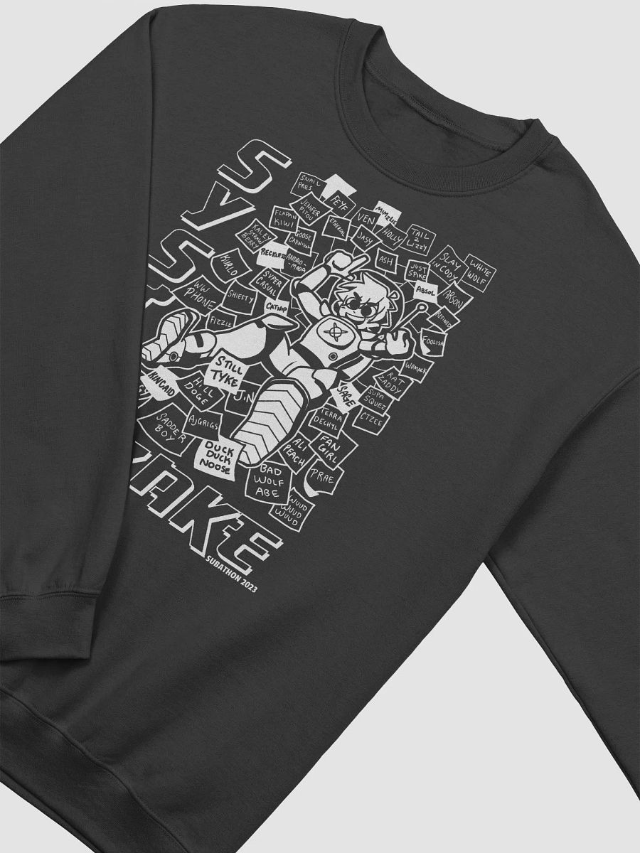 CREW NECK 2023 SUBATHON THANK YOU product image (9)