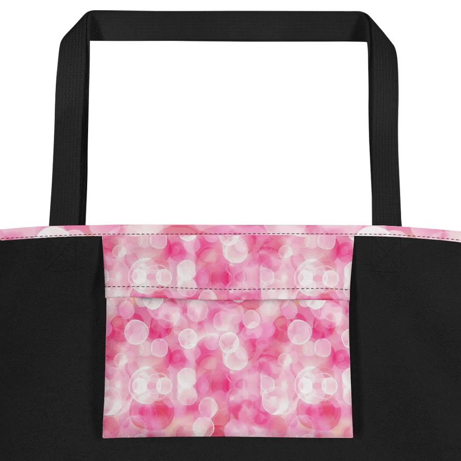 Bokeh Ombre Radiance Polyester Tote Bag product image (4)