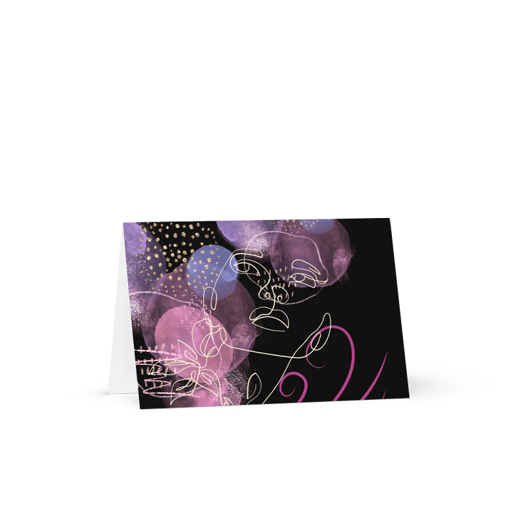 Ethereal Faces Greeting Card for your best friend mom daughter product image (1)